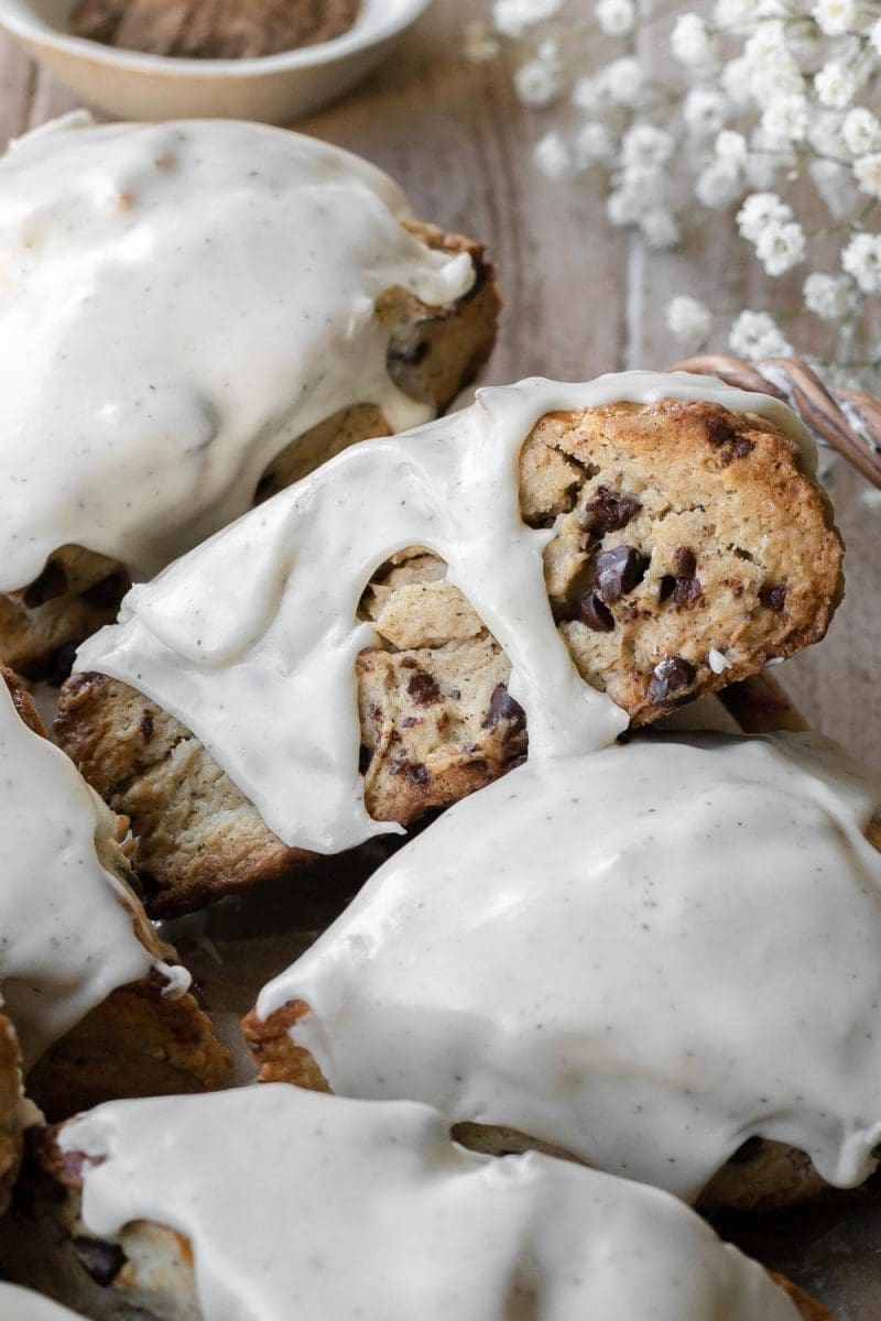 Eggnog Scones