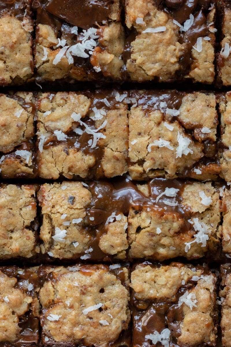 Samoa Cookie Bars