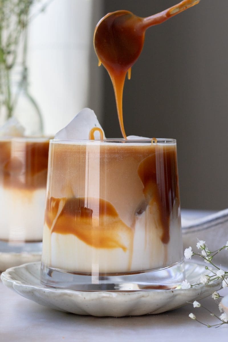 Iced Salted Caramel Macchiato