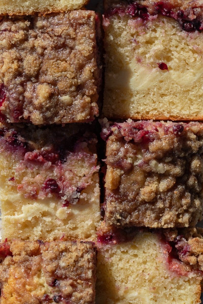 Berry Cream Cheese Crumb Cake (Small Batch)