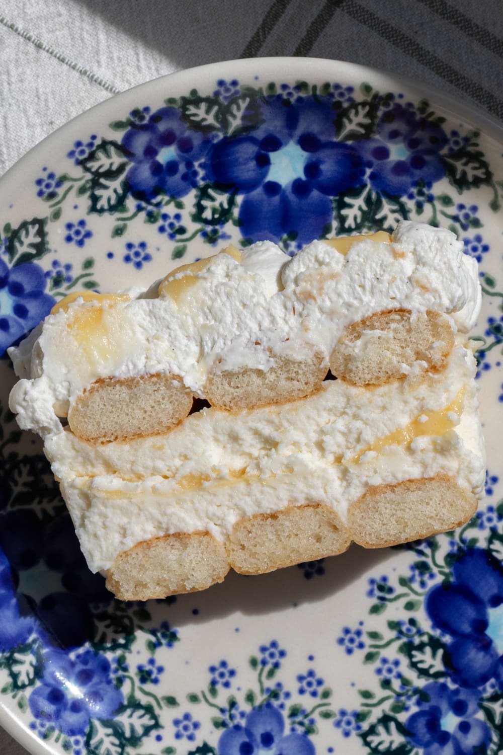 Lemon Tiramisu No-Bake Cheesecake