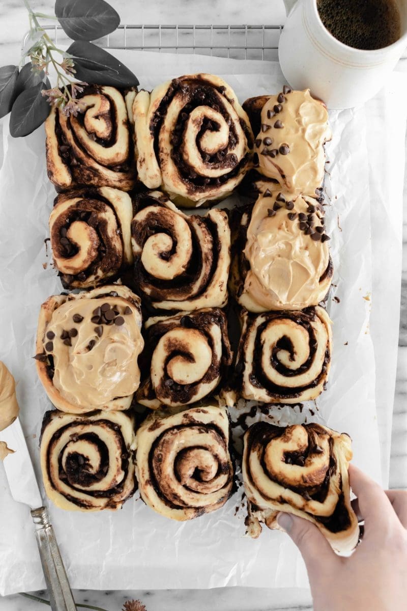 Mocha Morning Rolls