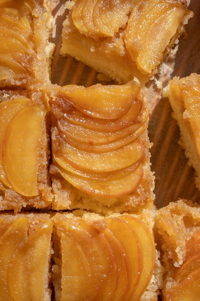 Caramel Apple Upside Down Cake